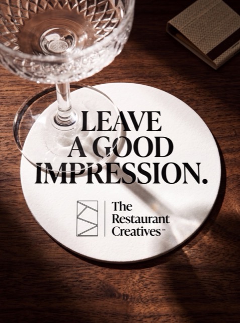 Concept brand collateral for hospitality